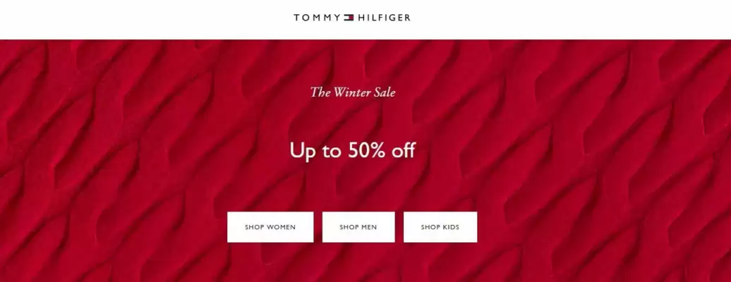 Tommy Hilfiger leták (platné do 20-01)