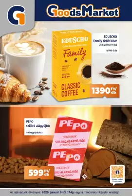 Goods Market akciós újság (érvényes eddig: 17-01)