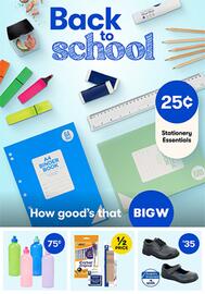BIG W catalogue Page 1