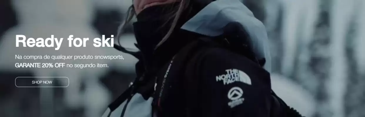 Catálogo The North Face (válido até 31-01)