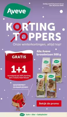 AVEVE folder (geldig t/m 18-01)