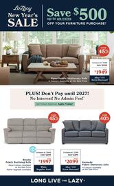 La Z Boy flyer Page 2