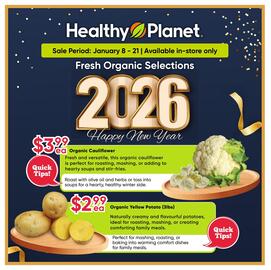 Healthy Planet flyer Page 1