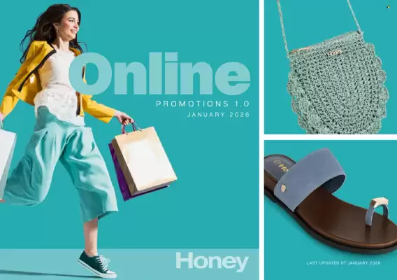 Honey Fashion Accessories catalogue (valid until 14-01)