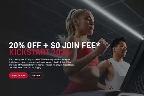 Fitness First catalogue (valid until 31-01)