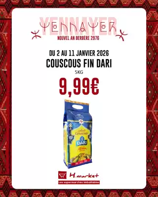 Catalogue Hmarket (valable jusqu'au 11-01)
