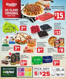 Quality Foods flyer week 2 Page 1