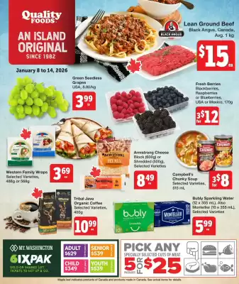 Quality Foods flyer (valid until 14-01)
