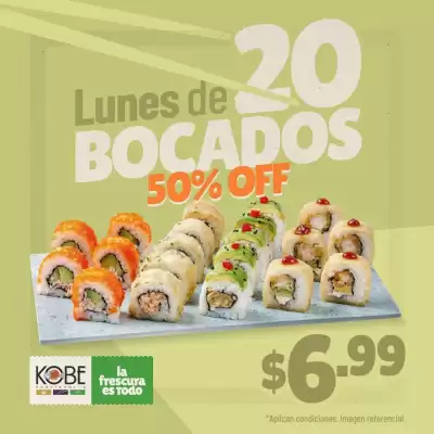 Catálogo Kobe Sushi Express (válido hasta 26-01)