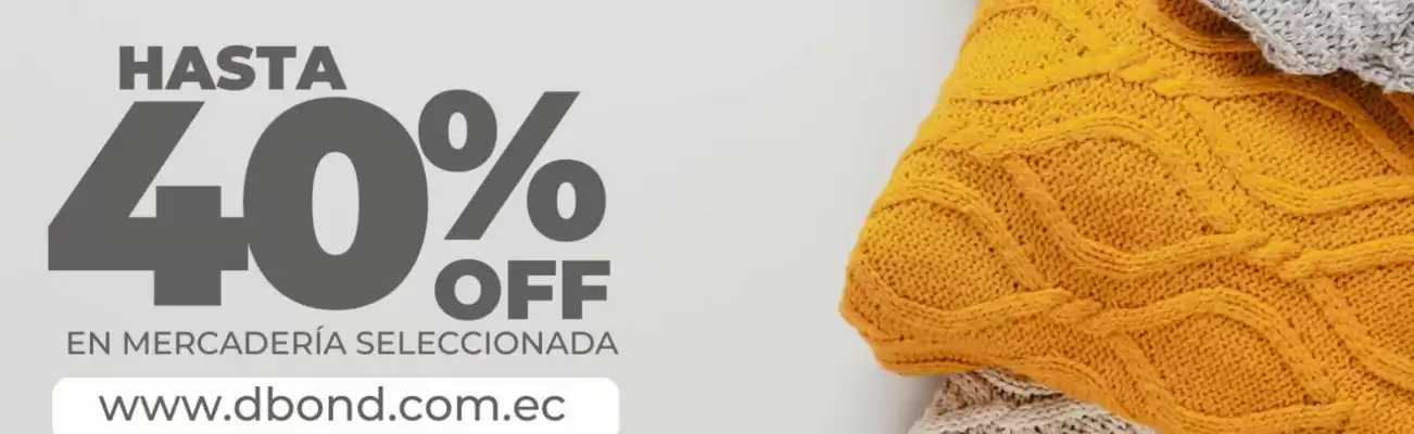 Catálogo DBOND (válido hasta 31-01)