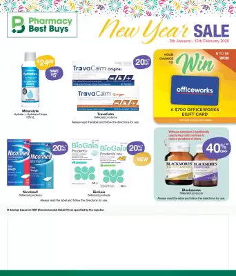 Pharmacy Best Buys catalogue (valid until 13-02)
