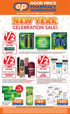 Good Price Pharmacy catalogue (valid until 28-01)