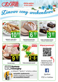 Społem gazetka | Kalisz Strona 1