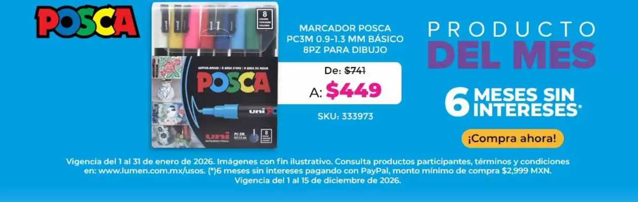 Catálogo Lumen (válido hasta 31-01)