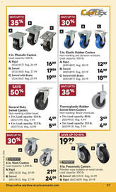 Princess Auto flyer Page 63