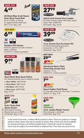 Princess Auto flyer Page 77