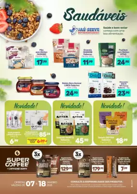 Catálogo Supermercados Jau Serve (válido até 18-01)