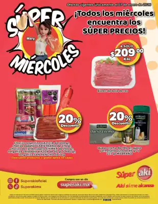 Folleto Super Aki (válido hasta 7-01)