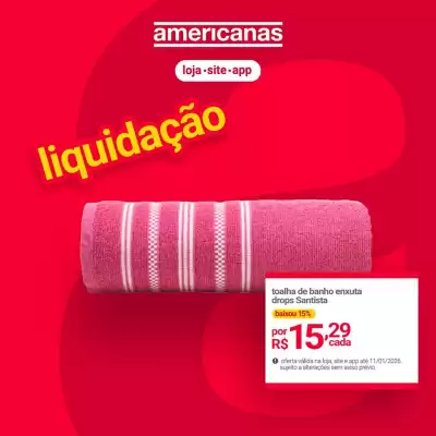 Encarte Lojas Americanas (válido até 11-01)
