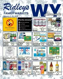 Ridley's Family Markets weekly ad Page 1