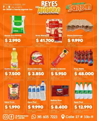 Catálogo Autoservicio El Jardín (válido hasta 8-01)