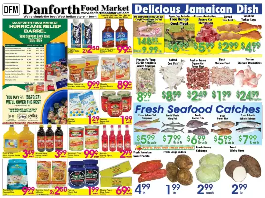 Danforth Food Market flyer (valid until 15-01)