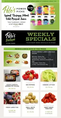 Pete's Fine Foods flyer (valid until 14-01)
