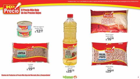 Folleto La Comer semana 2 Página 2