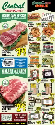 Central Fresh Market flyer (valid until 15-01)