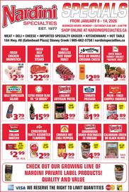 Nardini Specialties flyer week 2 Page 1
