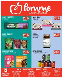 Pomme Natural Market flyer Page 1