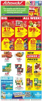 Schnucks weekly ad (valid until 20-01)