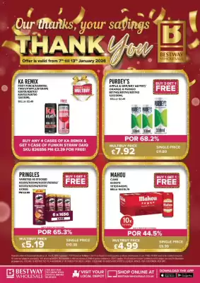 Bestway leaflet (valid until 13-01)