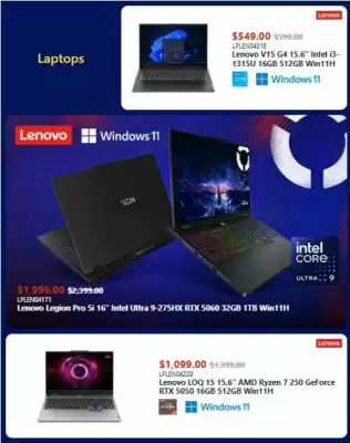 Canada Computers flyer (valid until 31-01)