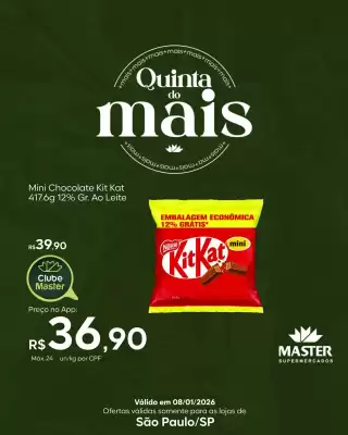 Folheto Master Supermercados (válido até 8-01)