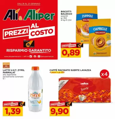 Volantino Alì Supermercati (valido fino al 21-01)
