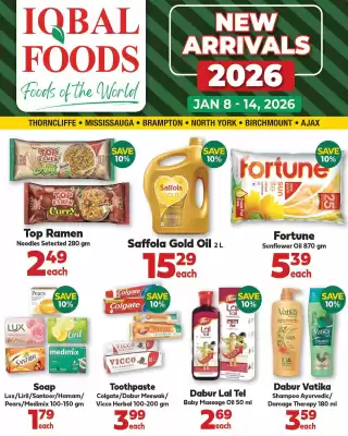 Iqbal Foods flyer (valid until 14-01)