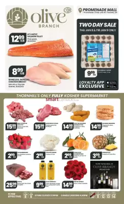 Olive Branch flyer (valid until 14-01)