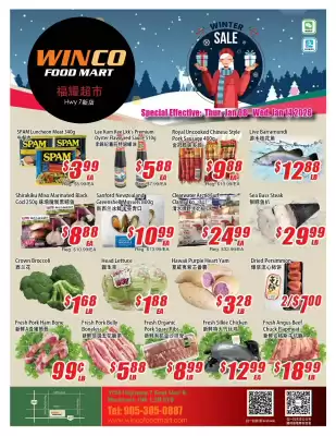 WinCo Food Mart flyer (valid until 14-01)