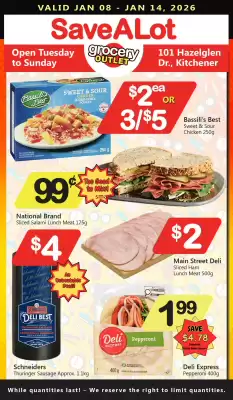Save on Foods flyer (valid until 14-01)