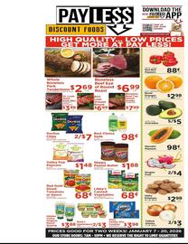 Payless weekly ad Page 1