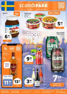 Scandinavian Park reklamblad (giltig till och med 28-01)