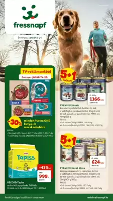 Fressnapf akciós újság (érvényes eddig: 14-01)