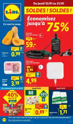 Catalogue Lidl (valable jusqu'au 21-01)