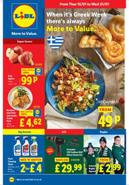 Lidl leaflet week 3 Page 1