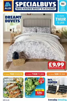 Aldi leaflet (valid until 19-01)