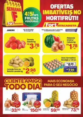 Tabloide Fort Atacadista (válido até 8-01)
