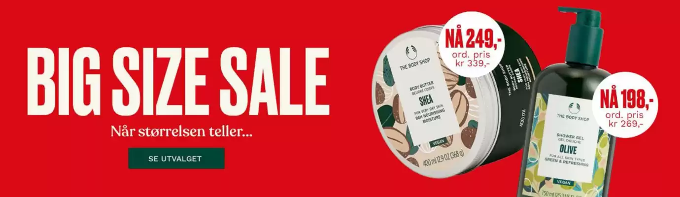 The Body Shop kundeavis (gyldig til 18-01)