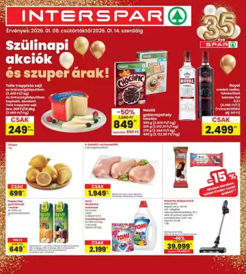 Interspar akciós újság