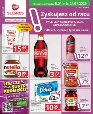 Selgros gazetka (ważność do 21-01)